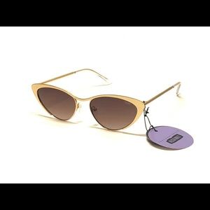 Quay Gold Alissa Violet Boss sunglasses